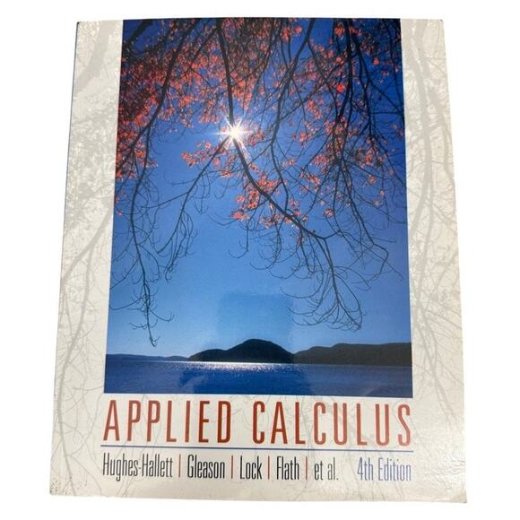 APPLIED CALCULUS By Deborah Hughes-hallett & Patti Frazer Lock **Very Good** - Picture 1 of 1